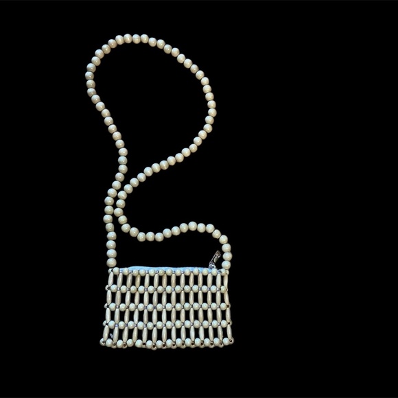 Fun, beaded small bag - Picture 2 of 9